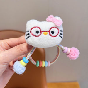 Girls Hair Ties Cartoon Hair Bands Non-Damaging Colorful Childrens Hair Accessories Little Girls Hair Bands Elastic Hair Bands