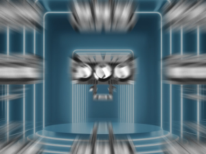 Motorcycle spotlight 3 eyes high power thick with fan two colors yellow and white lens electric vehicle modified front light