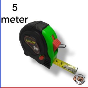 Meteran Roll 3 5 7.5 meter gagang karet measure tape COD