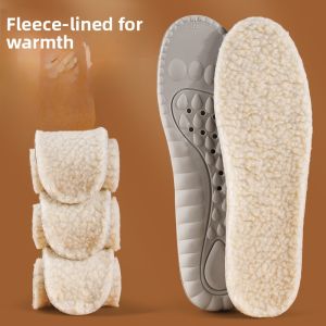 XIANZHAO | Sheep Velvet Shoe Inserts Thickened Fleece Winter Warm Anti-Cold Latex Absorbent Sweatproof Long Wear Comfortable Anti-Pain