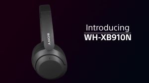 Sony WH-XB910N Headset Bluetooth Nirkabel Peredam Bising Extra Bass HiFi Stereo Gaming Headphone Sony Headset Bluetooth