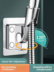 MONLEYTA | Adjustable Universal Shower Head Holder Bracket No Drilling Needed Versatile Shower Sprinkler Fixed Stand For Shower