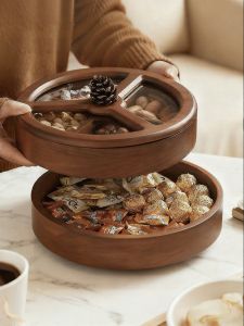 MODERN SWEETHOME | Festive Decorative Fruit and Nut Tray