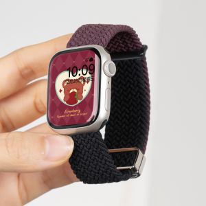 CRAFTSMAN DAI | Creative Color Matching Braided Nylon Sport Watch Strap Magnetic Clasp for iWatch
