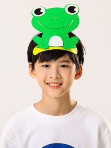 เครื่องแต่งกายสัตว์การันตีการ์ตูนสำหรับการแสดงและงานศึกษาส่วนบุคคล เครื่องประดับหน้าที่สวมใส่แบบสวมหัว สำหรับเด็กและเยาวชน