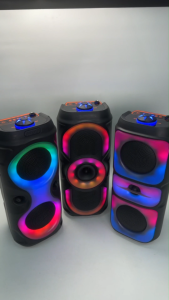 Red Diamond 4 x 2" Portable Bluetooth Speaker Mini Wireless Speaker with Mic Input & RGB LED Light (RD-4160A Series)