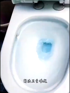 เม็ดทำความสะอาดโถส้วมสีฟ้า 10 เม็ด | ระบบทำความสะอาดถังอัตโนมัติ