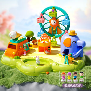 Elsa Princess Magnetic Role Play Toy House Birthday Gift for Girls Childrens Playtime Simulation Castle Cabin 3-6 Years Old