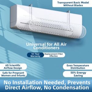QIAOLESEN | Anti-Direct Blowing Deflector Air Conditioner Wind Shield