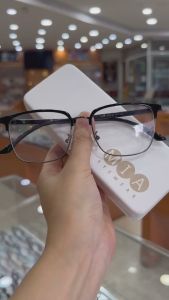 Gọng kính MIA EYEWEAR G52 vuông hàn quốc kim loại càng kết hợp nhựa cao cấp thời trang nam nữ