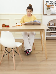 SimHome Dining Chair Modern Home Office Study Chair Elegent Bedroom Living Room Chair White Aesthetic Coffee Chair