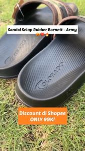 Sandal Selop Rubber Pria Barnett Colorado Army - Series