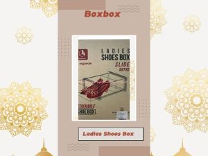 Boxbox Ladies Shoes Box Slide Stackable Kotak Sepatu Wanita Bening Transparan Box Box Bobox