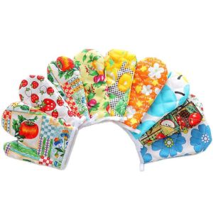 H880 (1 PCS) Sarung Tangan Microwave / Sarung Tangan Motif Anti Panas / Alat Dapur / Kitchen