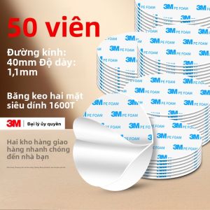 3M | Băng Dính Hai Mặt Ô Tô Chống Nhiệt Cao Cường Độ