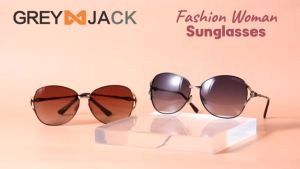 Grey Jack Kacamata Hitam Sunglasses Model Fashion Wanita Anti Silau UV400 Polarized Oversized Keren Stylish New 609