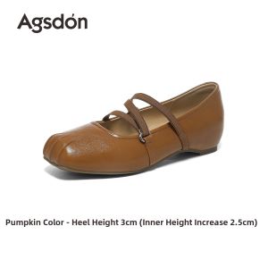 Agsdon | Heel-lifting Mary Jane Shoes Sandals
