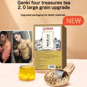 【Scientific Ratio】 Yuanqi Four Treasures Tea Boosts energy Promotes circulation Astragalus and Codon