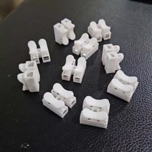 (ISI 5) Quick Connect Terminal Connector Konektor Sambungan Kabel Listrik 2 PIN Jepit CH2