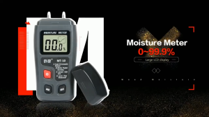 Wood Moisture Meter Pengukur Kadar Air Kelembapan Kayu MT-10