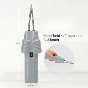 Handheld Chicken Feather Plucker Rechargeable Poultry Duck Feather Remover with 3000mAh Battery