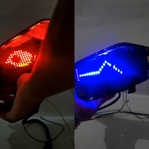 Stoplamp Lampu Stop Vario 150 Model V2 Lampu Belakang Vario 150 Running Merk Akai Racing Original