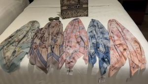 SKYSHOP HIJAB - HIJAB JOURNEY SERIES MINI LOGO /BAHAN VOAL ULTRAFINE SHINY/SIZE 115X115CM/HIJAB SEGI EMPAT