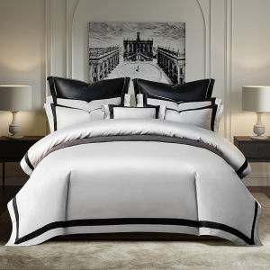 KANGERXIN | French Style Luxury 100 Thread Count Egyptian Cotton 4pc Bedding Set