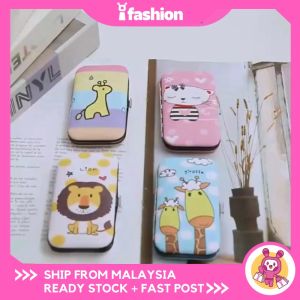 iFASHION 1404 Ready Stock Cartoon 7pcs/set New Manicure Nail Clippers Pedicure Portable Stainless Steel Kit