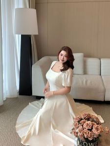 GLEC | Plus Size Summer New Design Square Neck Dress