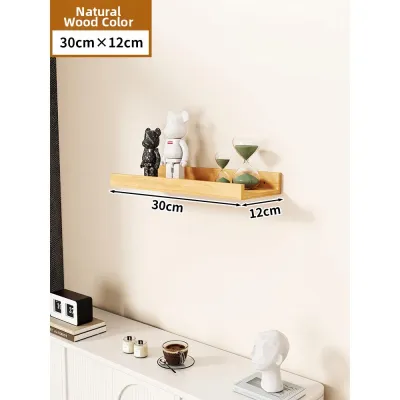 forsso | No-drilling Wall Mounted Shelf Real Wood