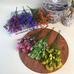 Tanaman Hias Bunga Tangkai Baby Breath Mini Artificial Flower Dekorasi Rumah Buatan COD PBP206