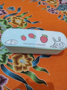 BISA COD!!! Tempat Kosmetik Tepak Pensil Serbaguna 2 resleting Import