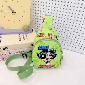 Bandai | Hoạt Hình Nữ Cảnh Sát Nhỏ Dung Tích Lớn Ba Lô Phong Cách Dễ Thương Túi Đeo Ngang Di Động Quà Tặng Cho Bạn Bè ACG Mô Hình Trang Trí