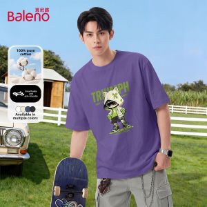BALENO | Cotton Trendy Cartoon Printed T-Shirt for Teens