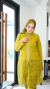 Kebaya Songket Payet Malika 2023 / Baju Kurung Tradisional Kain Songket / Kebaya Modern 2023 / Kebaya Fuji 2023 / KEBAYA JUMBBO XXXL LD 130 / Arena Kebaya