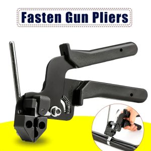 Cable Tie Cutter Tool For Stainless Steel Cable Tie Hand Cable Tie Fastening Tool Cable Tie Tensioning plier Suitable for width 4.6-12mm Cutting Strap Hand Tool