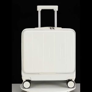 ZT Luggage กระเป๋าเดินทาง18นิ้ว พอร์ตชาร์จUSB ดีไซน์ เปิดด้านหน้า สำหรับการเดินทาง ธุรกิจ และนอนที่ ดีขึ้นแบบ 18 นิ้ว