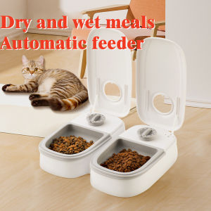 Pet Automatic Feeder Timing Quantitative Handy Tool Cat Water Dispenser Dog Drinking Bowl Feed