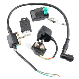 5 Pin Regulator Rectifier Relay Spark Plug CDI Box Ignition Coil for Kazuma Meerkat 50cc Falcon 70cc 90cc 110cc Taotao Roketa