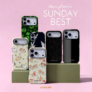 Potdemiel | Grocery Store Cat Illustration For 2 in 1 Flower Case For iPhone 17 16 15 14 13 Pro Max Luxury Phone Cover CaseChic