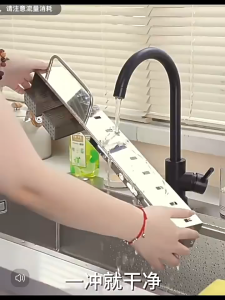 304 Stainless Steel No-drilling Knife Holder Kitchen Cooking Utensils Hanging Organizer Wall Mounted 30/60cm