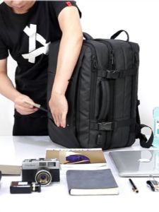 BANGE New High Quality&Large Capacity 45L Expandable Outdoor Travel Backpack 17.17.3 Inch Business Anti-Theft Laptop Backpack