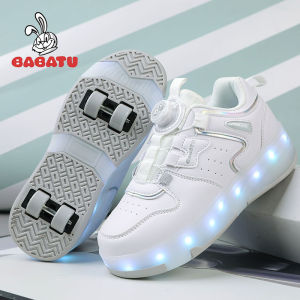 Giày Trượt Bánh Lăn Có Đèn Cho Trẻ Em 4 Bánh