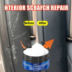 Automotive Interior Plastic Scratch Repair Polish – Dashboard Polishing Wax Scratch Remover & Protector Car Scratch Repair Kit
