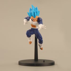 Bandai | 18cm Anime Dragon Ball Figure Goku Vegeta Figure Super Saiyan Figurine Statue Model PVC Collection Desktop Action Figure Toy Kid