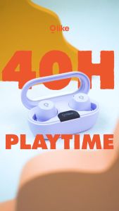Olike T401 Wireless Earbuds SoundBeans Earphone TWS Bluetooth 5.3 Hifi Audio 40H Playtime