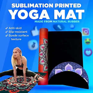 Printed Yoga Mat Circle / Rectangle (Selling per piece)