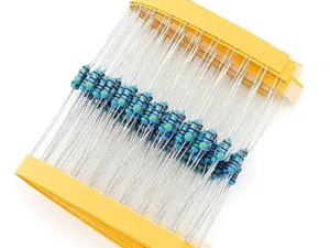 Metal Film Resistor Kit 600pcs 1/4W 1% Assorted Kit 30 Different Values 20pcs Each Resistance Pack with Box