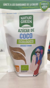 Date 06/27 Đường Dừa Hữu Cơ NaturGreen 300g - Naturgreen Cocconut Sugar
